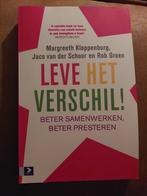 Margreeth Kloppenburg - Leve het verschil!, Ophalen of Verzenden, Zo goed als nieuw, Margreeth Kloppenburg; Jaco van der Schoor; Rob Groen