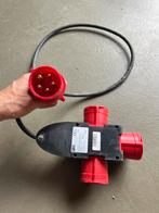 PCE stroomverdeler 400V 16A 1,5m kabel, Ophalen of Verzenden, Zo goed als nieuw