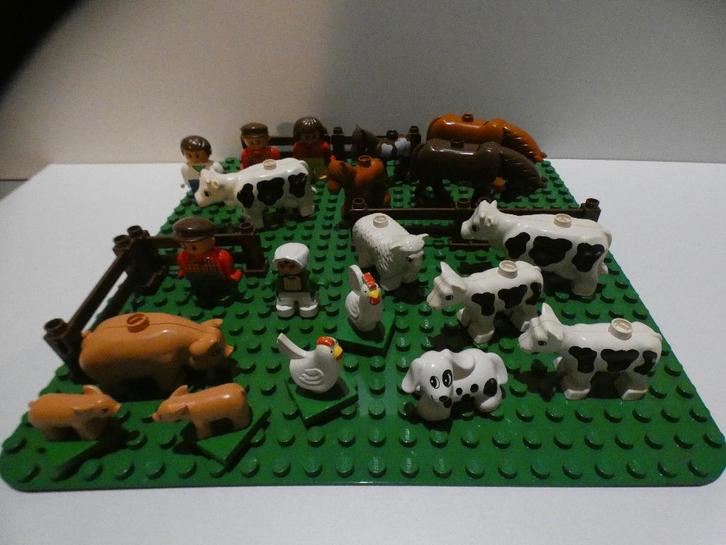 Te koop leuke partij Lego Duplo dieren, Kinderen en Baby's, Speelgoed | Duplo en Lego, Gebruikt, Duplo, Ophalen of Verzenden