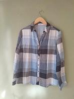 Cecil geruite herenblouse, maat L. 100% katoen, Ophalen of Verzenden, Zo goed als nieuw, Blauw, Cecil