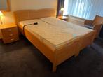 Bed 220x200 electrisch verstelbaar in nieuwe staat 200€, Huis en Inrichting, Ophalen, Verstelbaar, Bruin, Klassiek