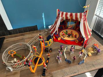 Playmobil Circus compleet met figuren en dieren beschikbaar voor biedingen