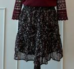 Bloemenrokje Cotton Club M, Kleding | Dames, Rokken, Maat 38/40 (M), Paars, Ophalen of Verzenden, Zo goed als nieuw