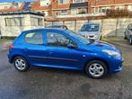 Peugeot 206+ 1.4 5D 2009 Blauw apk 2026 airco, Auto's, Voorwielaandrijving, 1360 cc, 4 cilinders, Origineel Nederlands