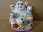 Boeddhabeeldje 5cm Lachende Boeddha met Kinderen Budai beeld, Huis en Inrichting, Ophalen of Verzenden, Zo goed als nieuw, Onbekend