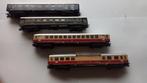 Marklin 4 personenwagons, Hobby en Vrije tijd, Modeltreinen | H0, Wisselstroom, Gebruikt, Wagon, Ophalen of Verzenden