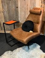 Urbansofa showroommodel LENN leren draaifauteuil, Nieuw, 75 tot 100 cm, Modern Landelijk klassiek, Leer