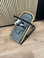 Deryan Rocker Wipstoel - Luxe 2-in-1 - Grijs/Hout - 625, Ophalen of Verzenden, Nieuw, Wipstoel, Met gordel(s) of riempje(s)