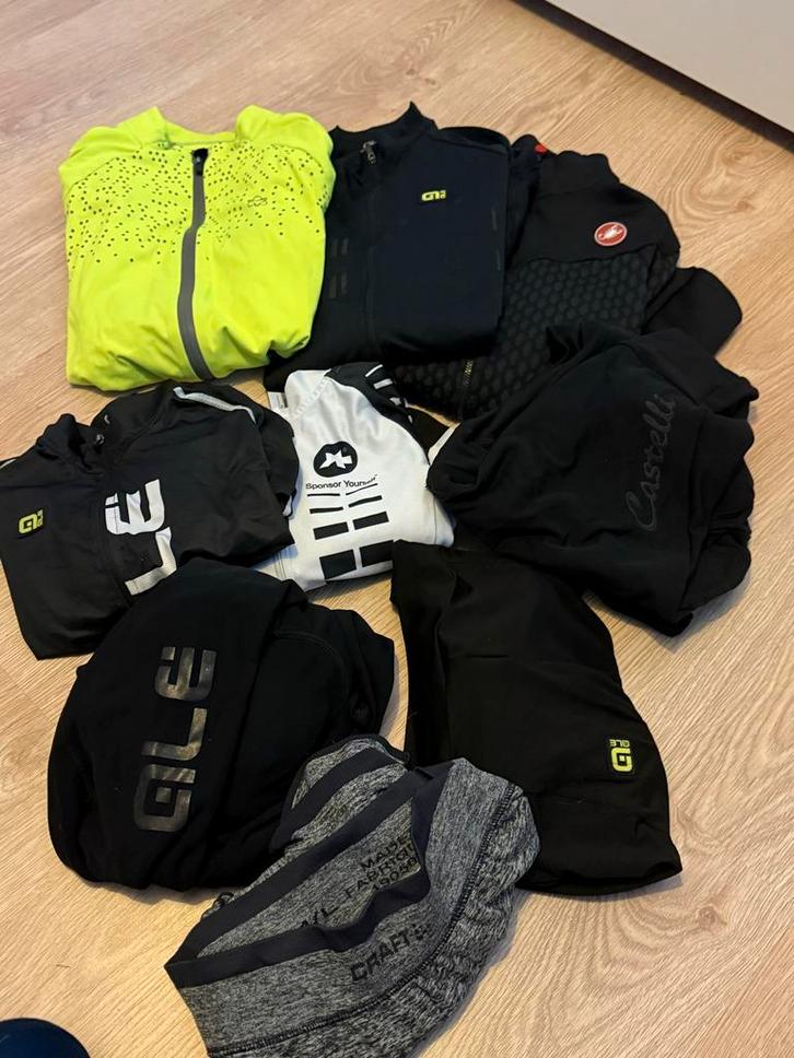 Fietskleding pakket dames, Fietsen en Brommers, Fietsaccessoires | Fietskleding, Gebruikt, Dames, Ophalen of Verzenden