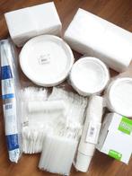 Nieuw 100% bio fris, bier glazen, bestek, rietjes, servetten, Ophalen, Nieuw