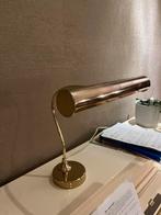 Pianolamp / Bureaulamp - Goudkleurig, Ophalen, Klassiek, Zo goed als nieuw, Metaal