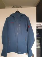 MAMMUT S dry technologie jas S, Blauw, Ophalen of Verzenden, Zo goed als nieuw, Maat 36 (S)