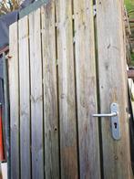 Schuttingdeur schutting, Tuin en Terras, Ophalen, Hout, Minder dan 3 meter, 1 tot 2 meter