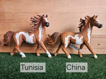 Schleich 13794 Pinto hengst met of zonder vaantje uit 2015 beschikbaar voor biedingen
