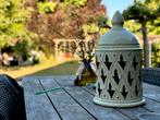 Terraslantaarn, handgemaakt keramiek uit Marrakech., Tuin en Terras, Overige Tuin en Terras, Ophalen of Verzenden, Nieuw