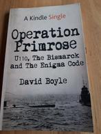Operation Primrose: U110, the Bismarck and the Enigma Code, Ophalen of Verzenden, Tweede Wereldoorlog, Gelezen, Overige onderwerpen