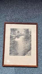 Ad van der kop litho, Antiek en Kunst, Ophalen of Verzenden