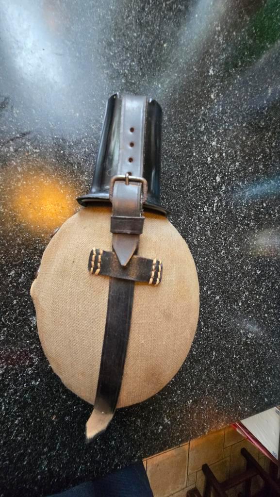 Duitse late WO2 veldfles, Verzamelen, Militaria | Tweede Wereldoorlog, Duitsland, Ophalen of Verzenden