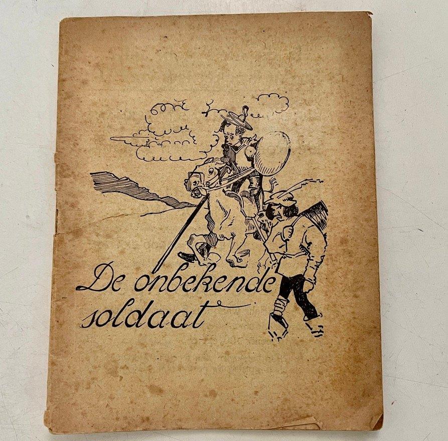 De Onbekende Soldaat, antiek RK boekje, Antiek en Kunst, Antiek | Boeken en Bijbels, Ophalen of Verzenden