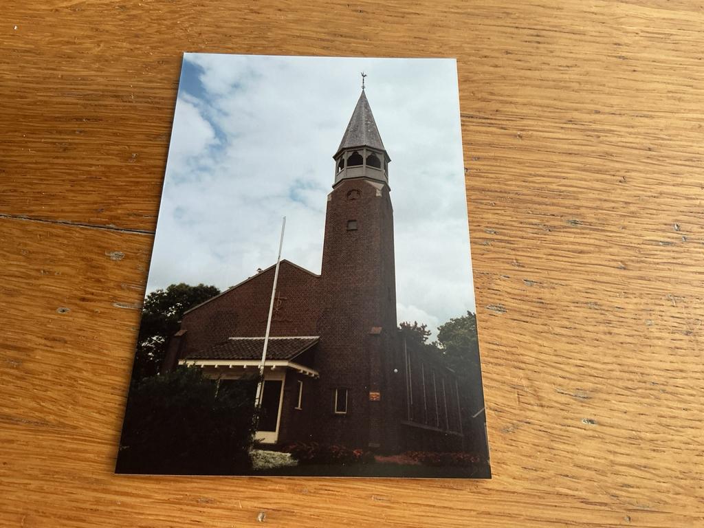 C2829 Tienhoven kerk, Ophalen of Verzenden, Voor 1940, Zo goed als nieuw