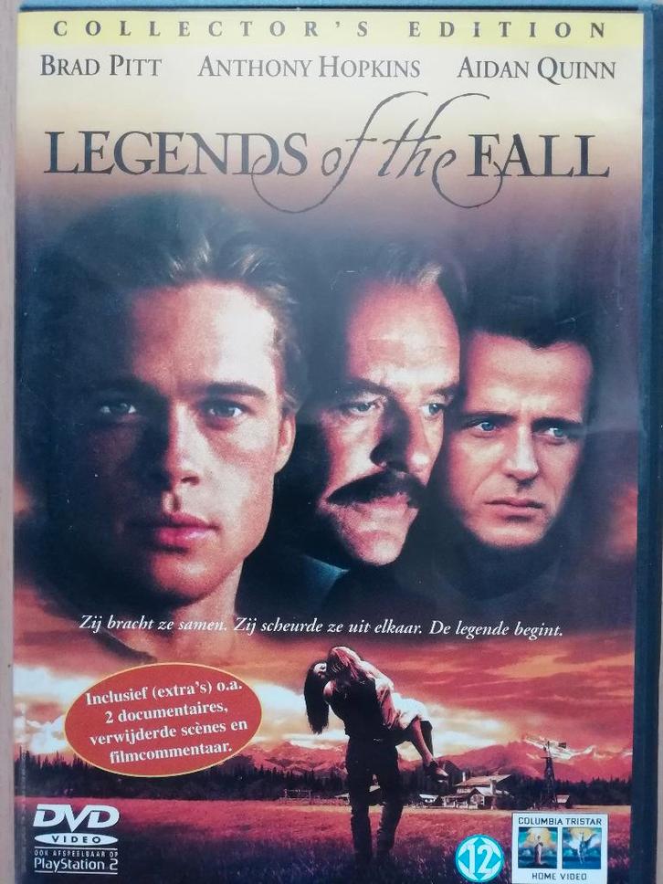 legends of the fall ( anthony hopkins en brad pitt ), Cd's en Dvd's, Dvd's | Overige Dvd's, Zo goed als nieuw, Alle leeftijden