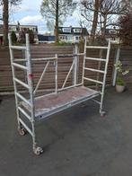 Altrex kamersteiger 75x195, werkhoogte 3 mtr, Ophalen, Gebruikt, Rolsteiger of Kamersteiger