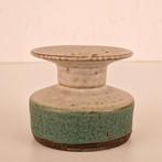 Uniek turquoise vaasje van Hannie Mein - Perfecte staat, Antiek en Kunst, Ophalen of Verzenden