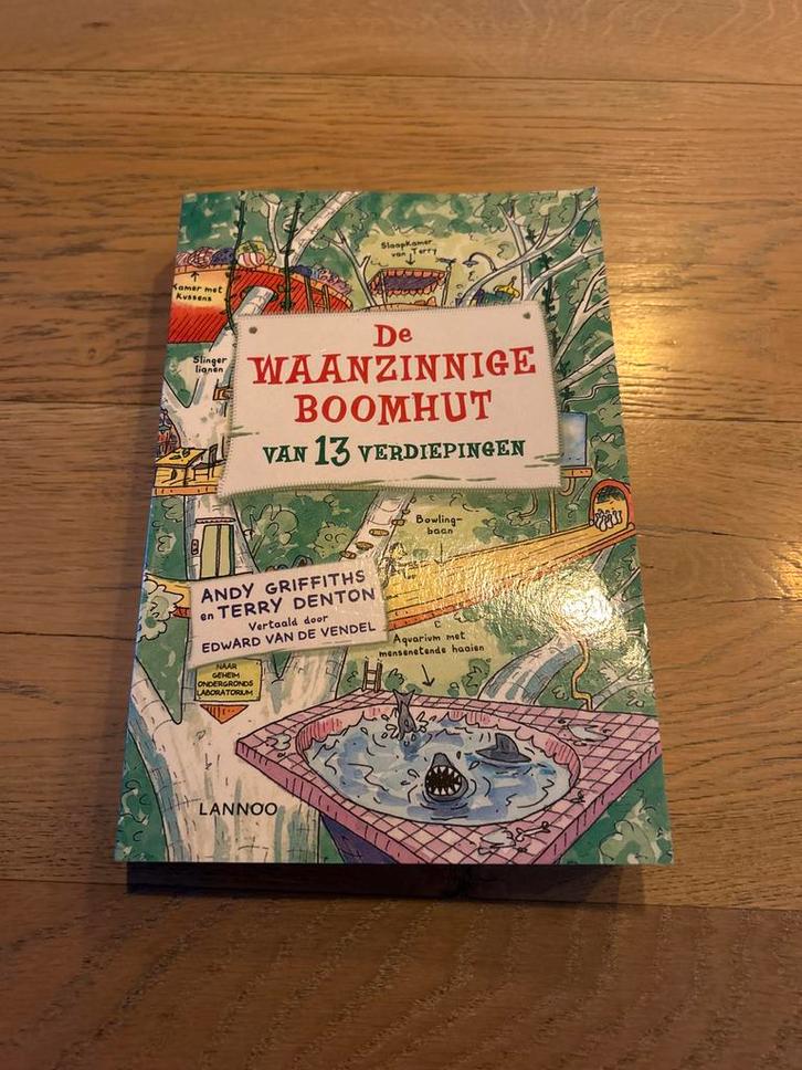 De Waanzinnige Boomhut van 13 Verdiepingen - Andy Griffiths, Boeken, Kinderboeken | Jeugd | onder 10 jaar, Gelezen, Fictie algemeen