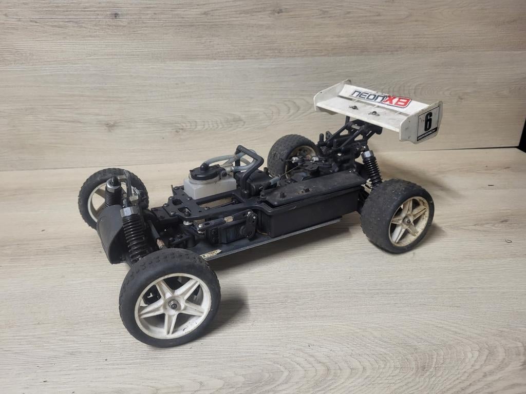 Maverick 1/10 chassis, Ophalen of Verzenden, Zo goed als nieuw, Auto onroad