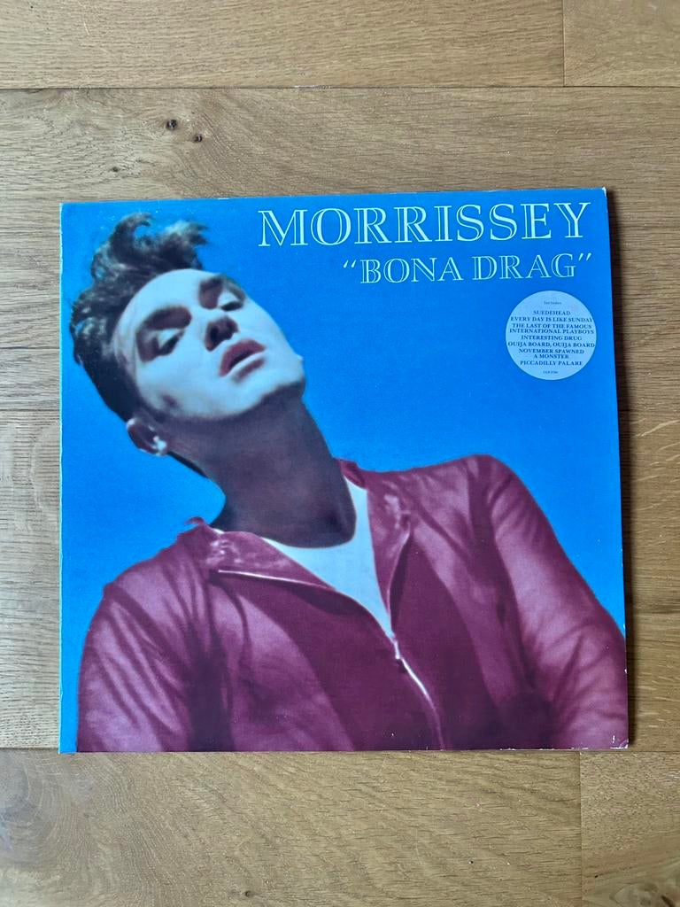 Morrissey-Bona Drag- Rare original vinyl, Ophalen, Gebruikt, 1990 - 1999, Alternative