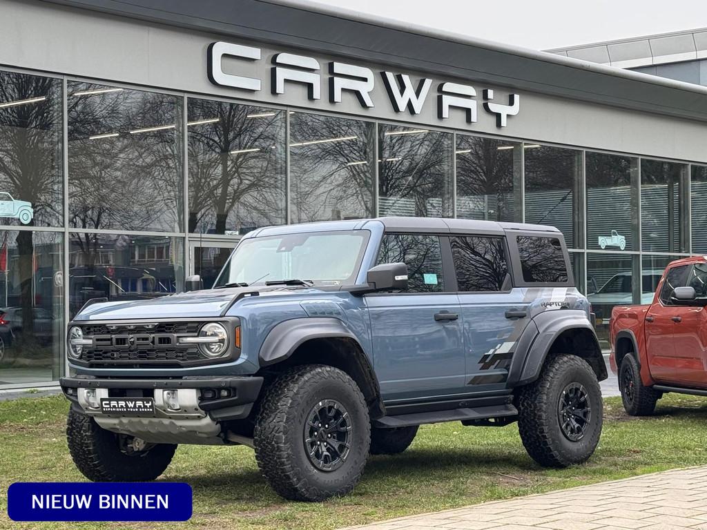 Ford Bronco 3.0 V6 Raptor (bj 2025, automaat), Gebruikt, Zwart, Blauw, Origineel Nederlands