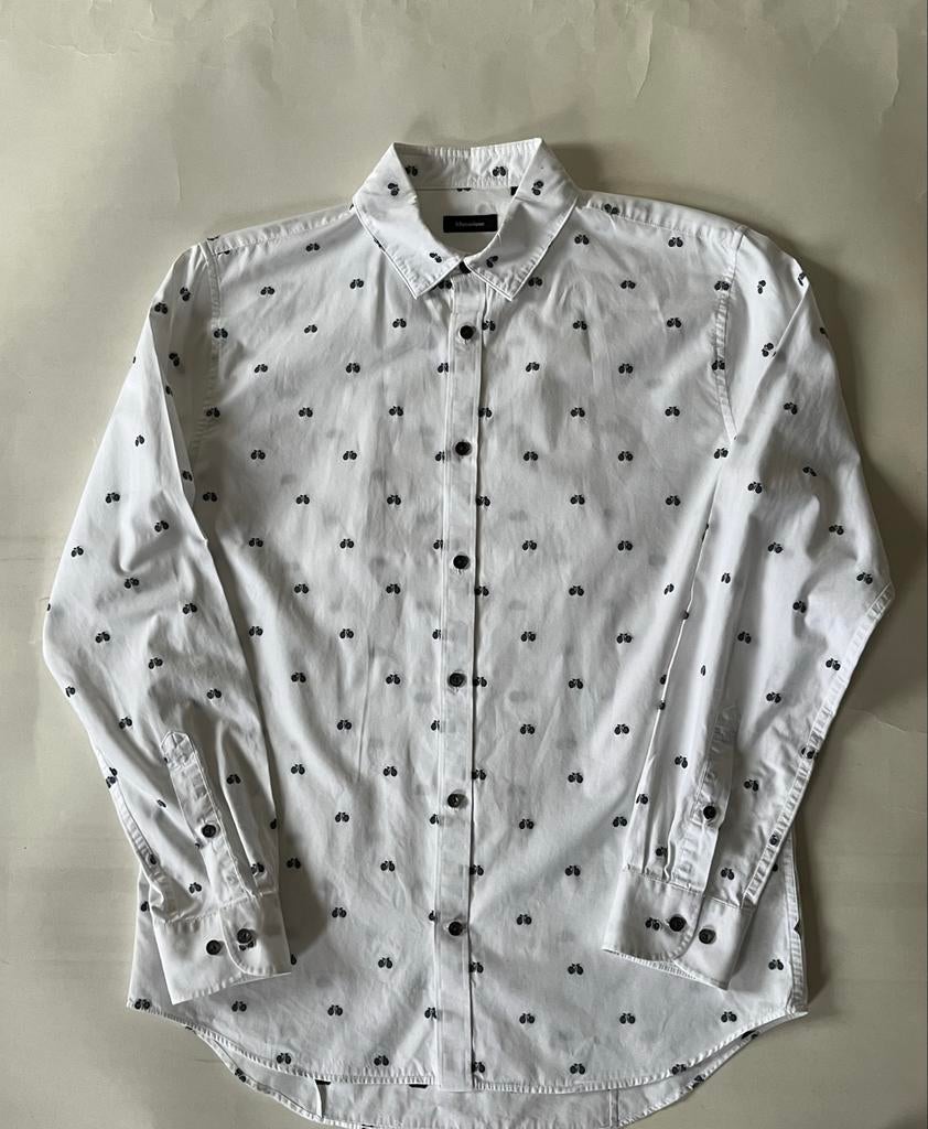 Matinique wit heren overhemd, maat L, Ophalen of Verzenden, Gedragen, Wit, Halswijdte 41/42 (L)