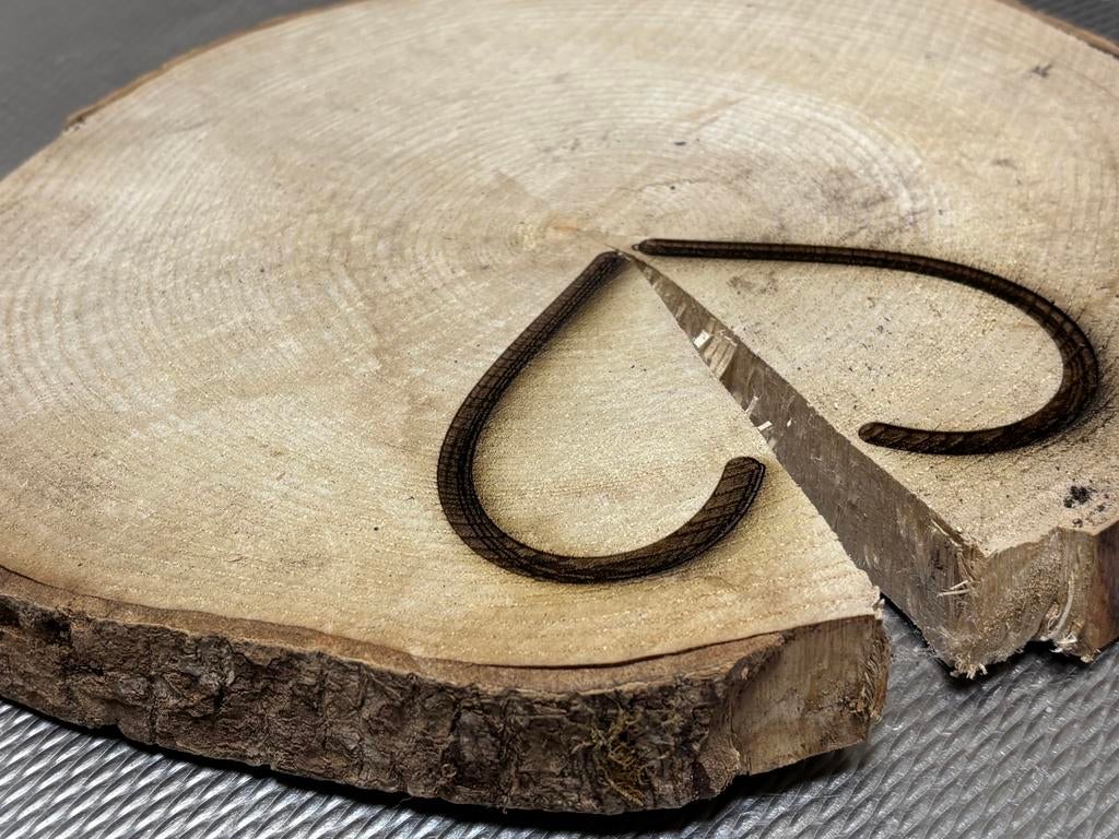 BERKEN HOUTSCHIJF - GEDENKSCHIJF - GEBROKEN HART, Ophalen of Verzenden, Nieuw