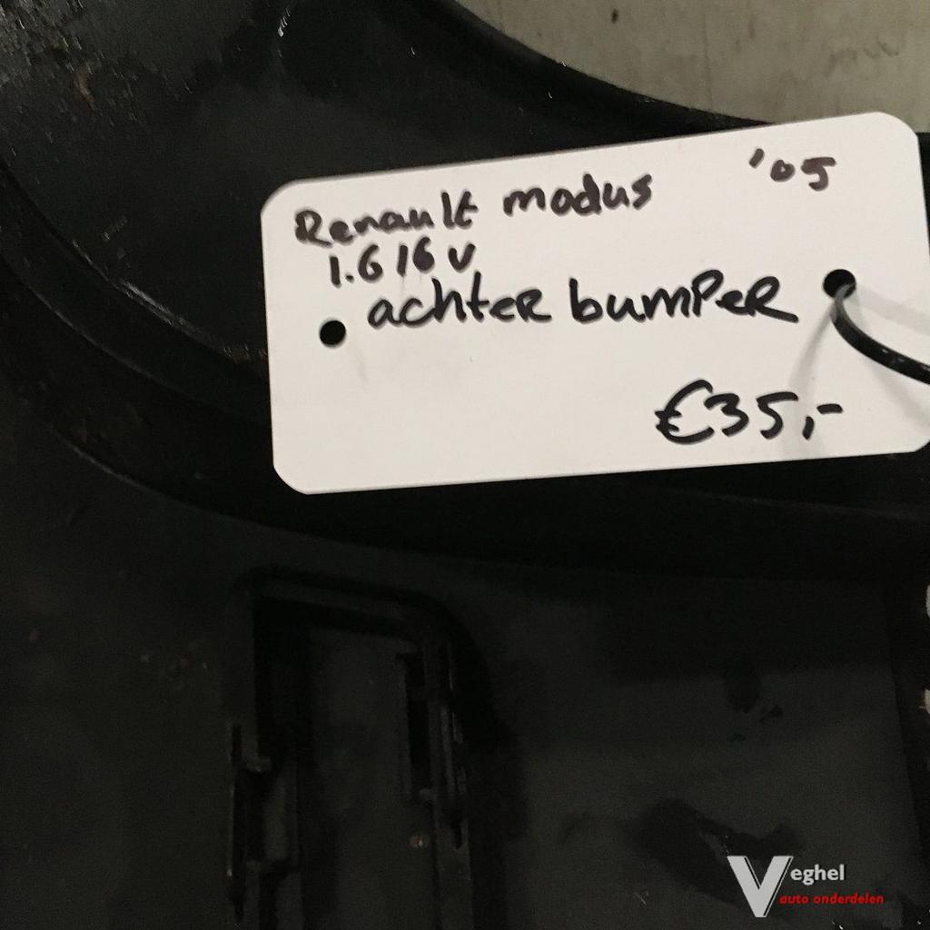 Renault Modus 2005 Achterbumper, Ophalen, Gebruikt, -, -