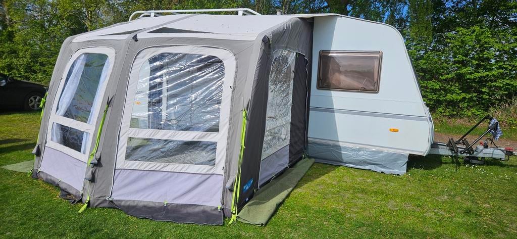 Kampa ace air pro 300 opblaasbare voortent, Ophalen