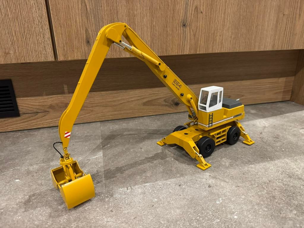 Liebherr 954 Litronic longreach mobiele graafmachine, Ophalen of Verzenden, Zo goed als nieuw, Hijskraan, Tractor of Landbouw