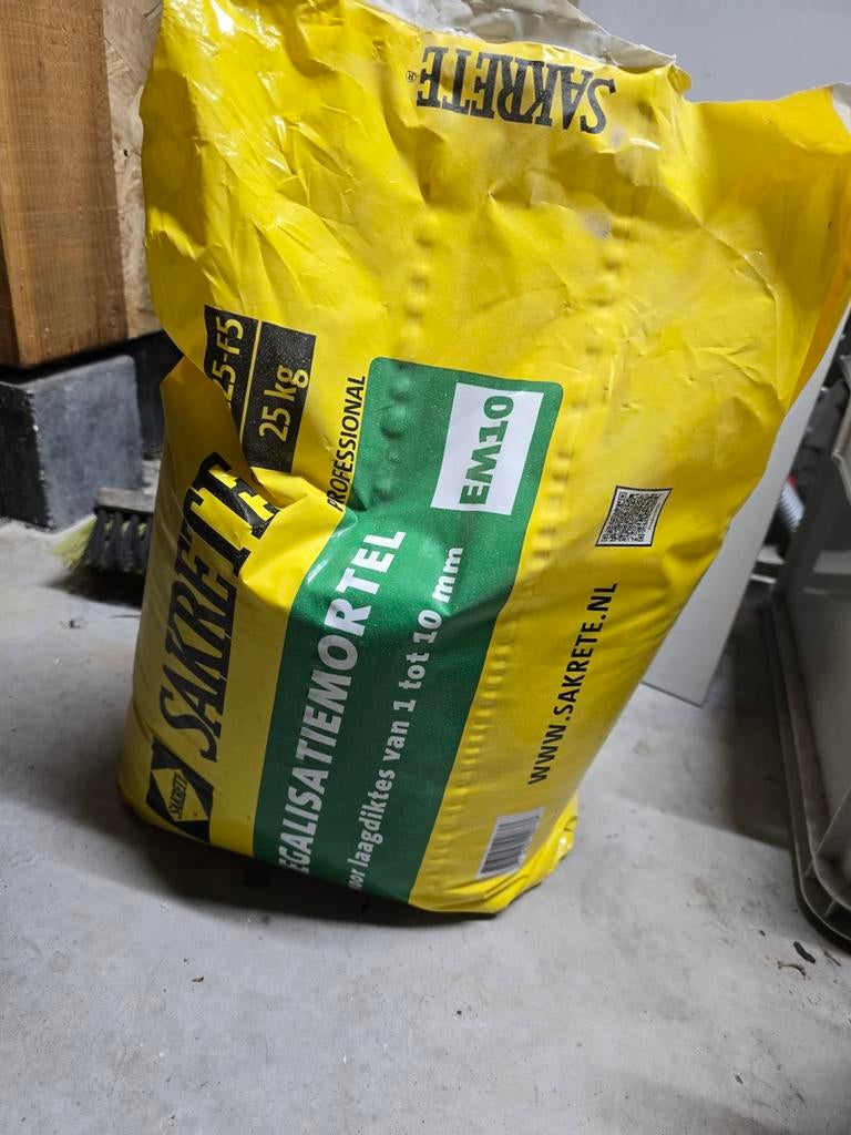 Gratis egaline meer dan een halve zak, Ophalen