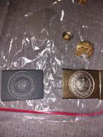 Gespen voor riem en knopen, Ophalen of Verzenden, Landmacht, Nederland, Kleding of Schoenen