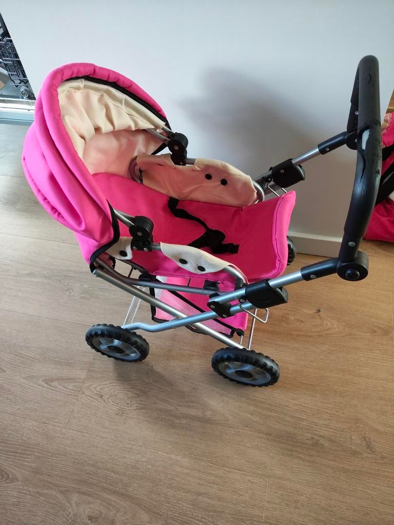 Poppenwagen roze gratis ophalen, Ophalen, Gebruikt, Babypop