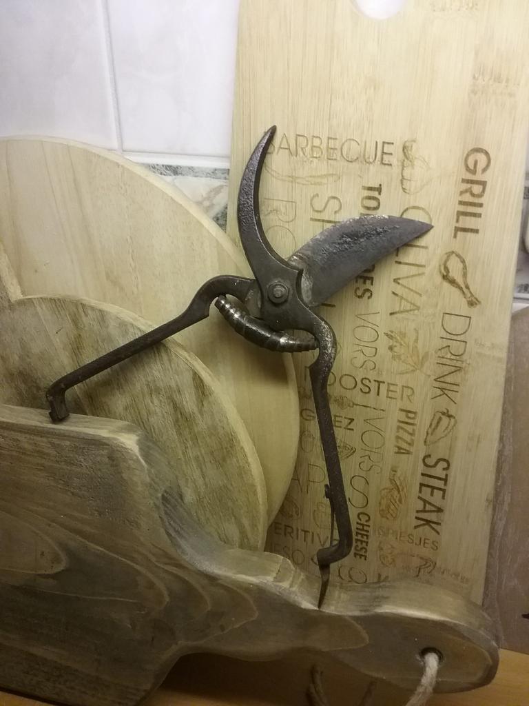 ANTIEKE TUINSCHAAR...TAKKENKNIPPER..., Ophalen of Verzenden