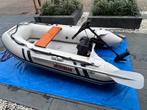 Rubberboot set: Suzumar | Electro-motor of 2.2 Pk Suzuki, Watersport en Boten, Ophalen, Zo goed als nieuw, Benzine, Minder dan 70 pk
