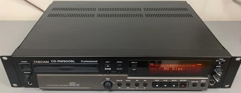 Tascam CD-RW900SL professionele CD-Recorder, Ophalen of Verzenden, Gebruikt, Overige merken