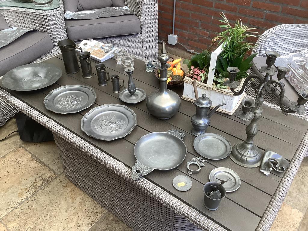 Tekoop Diverse soorten tin, Antiek en Kunst, Antiek | Tin, Ophalen