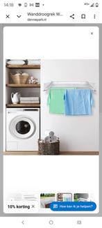 Compact en uitschuifbaar wanddroogrek voor binnen en buiten, Ophalen of Verzenden, Nieuw, Wasrek