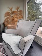Fauteuil Artistiek Breda - Bart van Bekhoven - Gestreept, Ophalen, Gebruikt, Stof, 75 tot 100 cm
