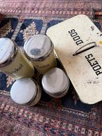 Vintage brabantia voorraadblikken en poetsdoos, Ophalen of Verzenden