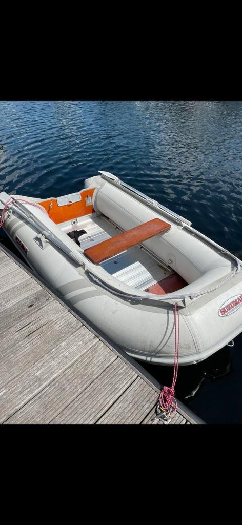 Suzumar rubberboot met aluminium bodem, Watersport en Boten, Rubberboten, Gebruikt, Overige merken, Aluminium, Minder dan 70 pk
