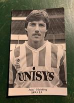 Spelerskaart Joop Bockling Sparta 88-89, Ophalen of Verzenden, Zo goed als nieuw, Sparta, Spelerskaart