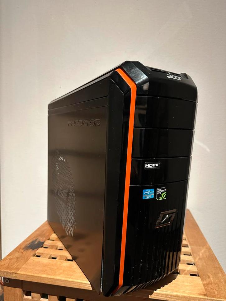 Acer Predator G3620 Desktop, Computers en Software, Desktop Pc's, Gebruikt, 3 tot 4 Ghz, HDD, 8 GB, Met videokaart, Gaming, Ophalen