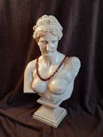 Vintage Amberkleurige Kralenketting, Ophalen of Verzenden, Gebruikt, Bruin, Overige materialen